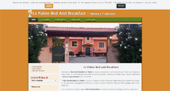 Desktop Screenshot of lepalmebedandbreakfast.com